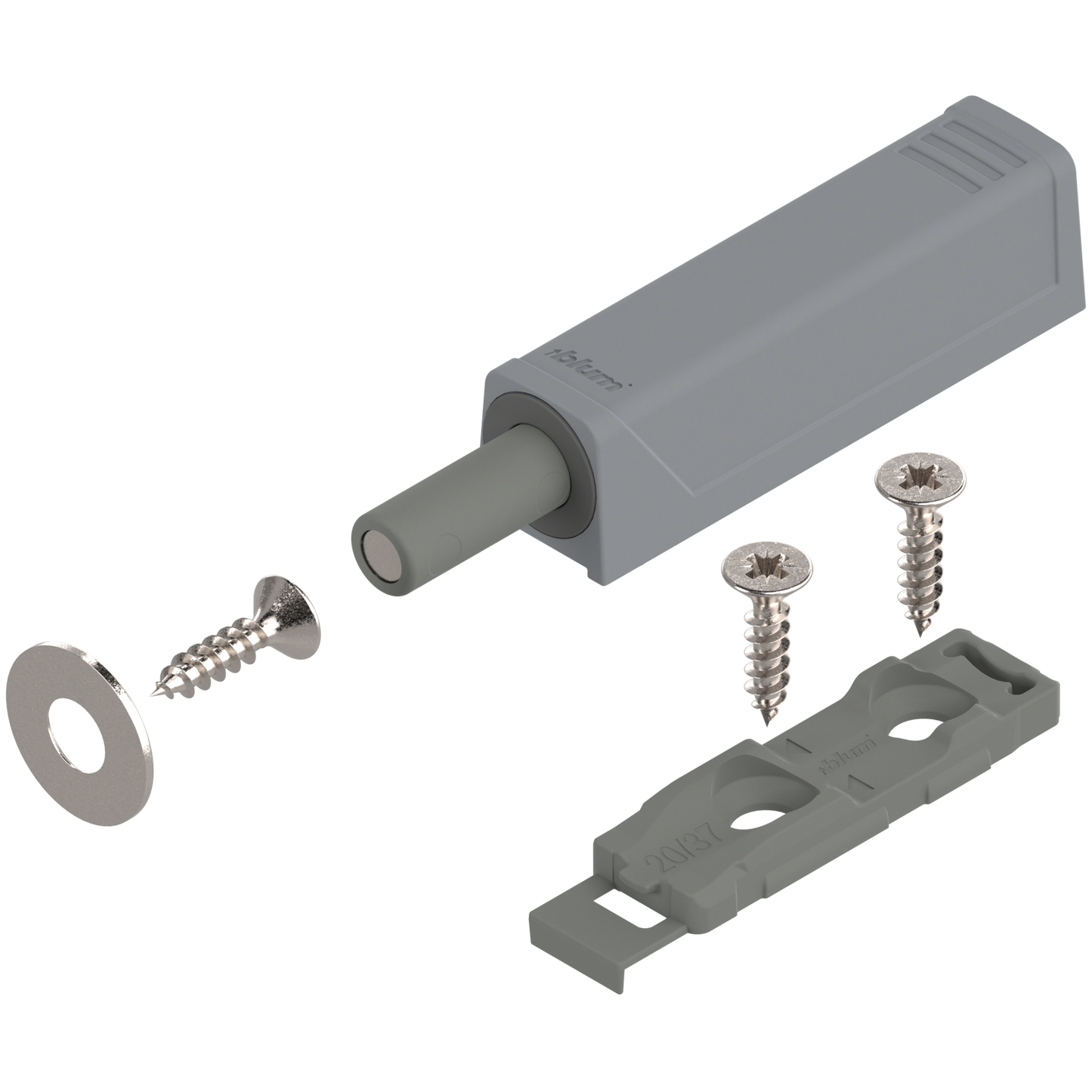 Blum TIP-ON Push to Open Magnet | Soft Touch Door Opener 1.5mm