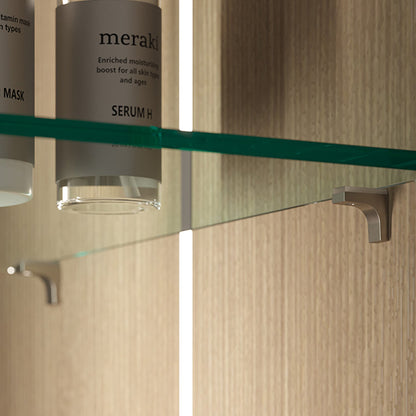 Italiana K LINE Premium Zinc Alloy Shelf Support - Glass Shelves 20pcs