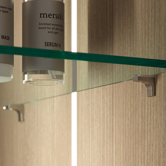 Italiana K LINE Premium Zinc Alloy Shelf Support - Glass Shelves 20pcs