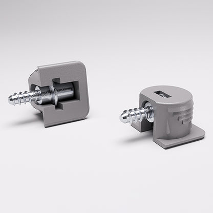 FLIPPER Concealed Wood Shelf Support - Click-Lock System