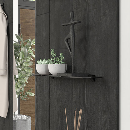 KALABRONE MINI square shelf support for glass shelves at Infinitting