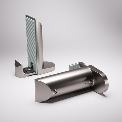 Italiana KAIMAN Heavy Duty Shelf Support (8-40mm) | Bracket Rak Kayu & Kaca | 2 Pcs