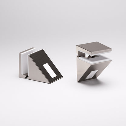KALABRONE MINI square shelf support for glass shelves at Infinitting